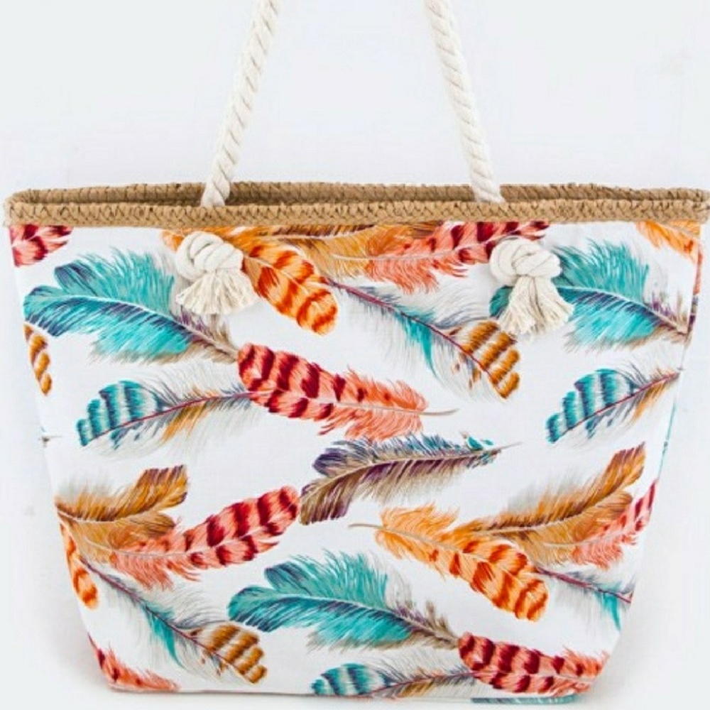 ☆Just In☆ Feather Tote🌞